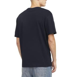 T-Shirt Marine Homme Jack & Jones Bryan vue 0