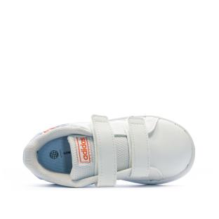 Baskets Blanches Fille Adidas Advantage Disney Moana vue 4