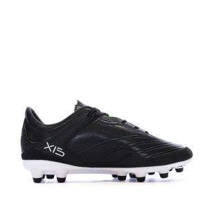 Chaussures de Rugby Noires Junior Gilbert Sidestep x15 LO MSX vue 2