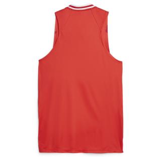 Débardeur de Sport Rouge Homme Puma Hoops vue 0