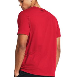 T-shirt Rouge Homme Under Armour Foundation Update vue 2