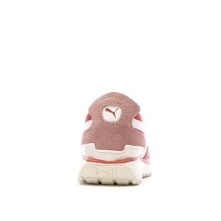 Baskets Roses/Blanches Bébé Puma Cruise Rider vue 3