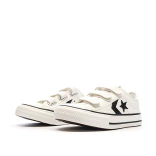 Baskets Blanches/Marines Garçon Converse Star Player vue 0