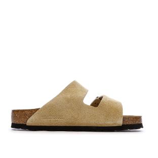 Sandales Latte Mixte Birkenstock Arizona vue 0