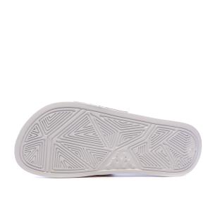 Claquettes Blanches Femme Kappa Sarty 2 vue 2