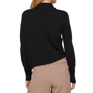 Pull Noir Femme Vila Viril 14074306 vue 2