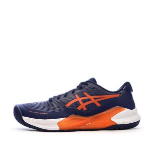 Chaussures de running Marine/Rouge Homme Asics Challenger pas cher