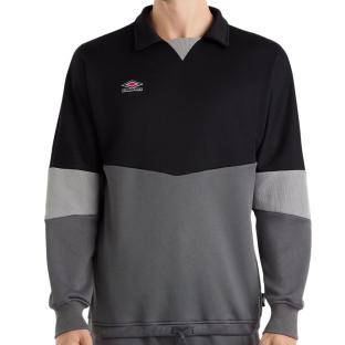 Sweat Noir Homme Umbro Drill Top vue 0