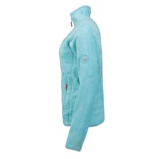 Veste polaire Turquoise Femme Geographical Norway Upaline vue 3