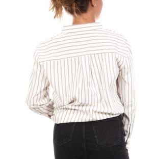 Chemise Blanc/Vert Femme Vero Moda Tanja vue 0