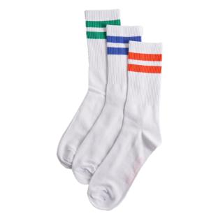 X3 Paires de Chaussettes Blanc Jack & Jones Tennis Socks 3 pas cher