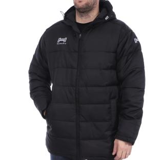 Doudoune Noire Homme Hungaria Ovalie pas cher