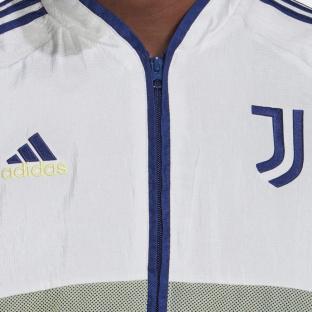 Juventus Veste Gris/Bleu Homme Adidas Icons vue 3