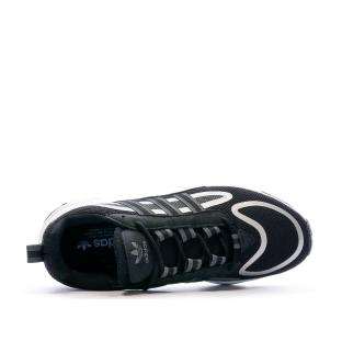 Baskets Noir Homme Adidas Haiwee vue 4