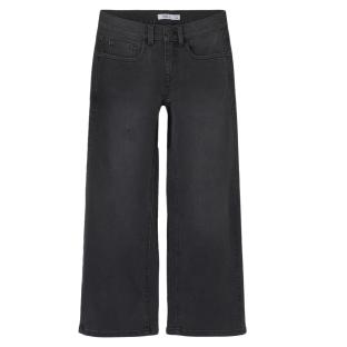 Jean Large Gris Foncé Fille Name it Nkfrose Wide vue 2