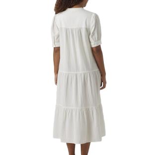 Robe de Grossesse Blanche Femme Vero Moda Marternity Milan vue 2