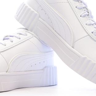 Baskets Blanches Garçon/Fille Puma Carina 3.0 vue 7