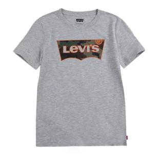 T-shirt Gris Garçon Levis Heather pas cher