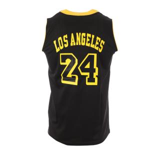 Los Angeles Maillot de basket Noir sport zone vue 2