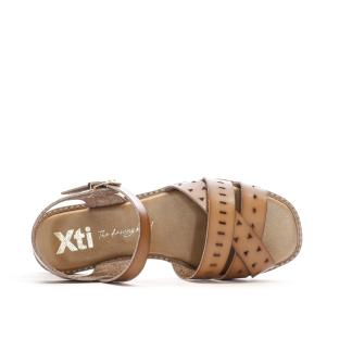 Sandales Camel Femme Xti 143868 vue 4