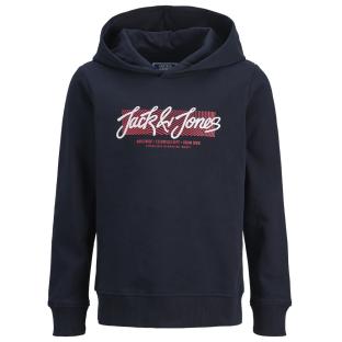 Sudadera con capucha azul marino para niño de Jack & Jones Hurban ver 0
