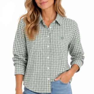 Chemise Carreaux Vert Femme PM Mère & Filles ichy vue 0