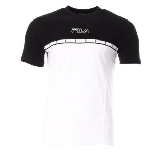 T-shirt Noir/Blanc Homme Fila Tape pas cher
