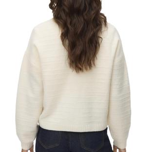 Gilet Ecru Femme Vero Moda Boom Structure vue 0