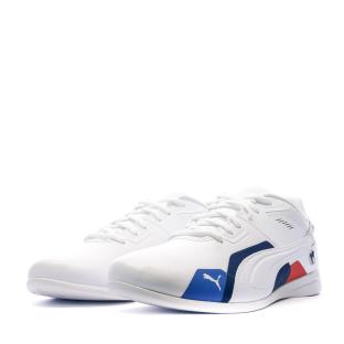 Baskets Blanche Garçon Puma Bmw Mms Drift Cat Delta Jr vue 6
