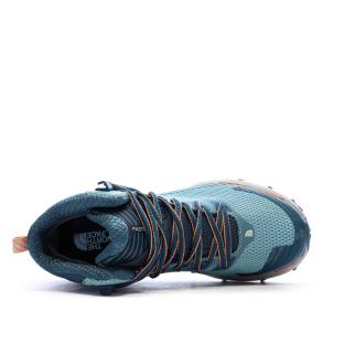 Chaussures de Randonnée Bleues Femme The North Face Vectiv FP Mid Fl vue 4