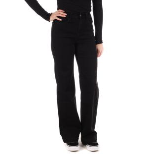 Jean Loose Noir Femme Monday Premium 1887F pas cher