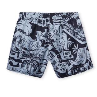 Maillot de bain Noir/Gris Garçon O'Neill Cali Hybrid vue 0