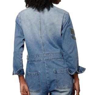 Combinaison en Jean Bleu Femme Kaporal SUIT vue 0