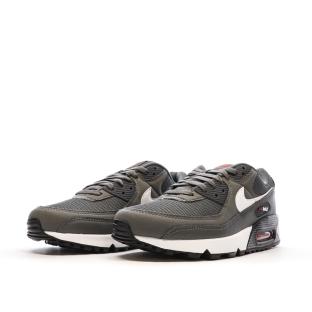 Baskets Grises Homme Nike Air Max 90 vue 6