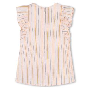 Robe à rayures Rose Bébé Fille Carrément Beau Y30097 vue 0