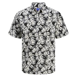 Chemise Noir Garçon Jack & Jones Joshua vue 3