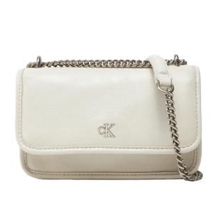 Sac à Main Ecru Femme Calvin Klein Jeans Chain Ew pas cher