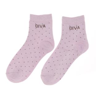 Rosa Socken mit Pailletten für Damen von Stella Green DIVA Ansicht 0