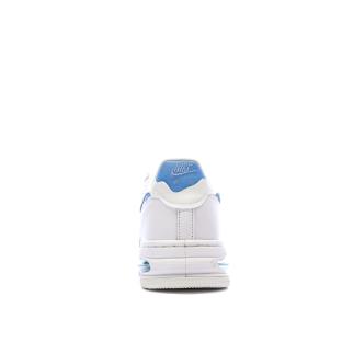 Air Force 1 Baskets Blanches/Bleu Homme Nike vue 3