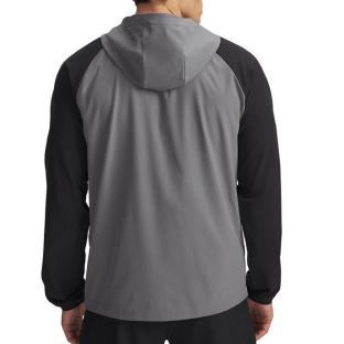 Veste de Pluie Gris/Noir Homme Under Armour Ua Stretch vue 0