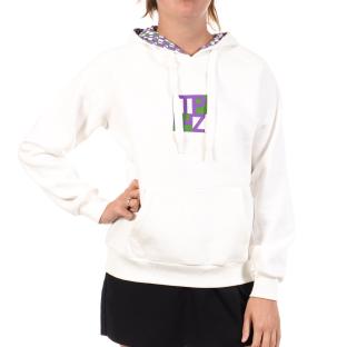 Sweat Capuche Blanc Femme Les Tropéziennes Bondi vue 0