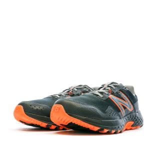 Chaussures de trail Gris/Noir/Orange Homme New Balance MT4 vue 6