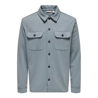 Veste Bleu/Gris Homme Only & Sons kodyl vue 3