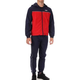 Survêtement Marine/Rouge Homme Fila Tallington 2.0 pas cher