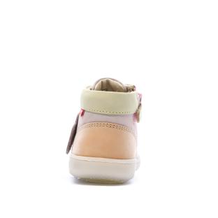 Baskets Rose Fille Kickers Kickiconic vue 0