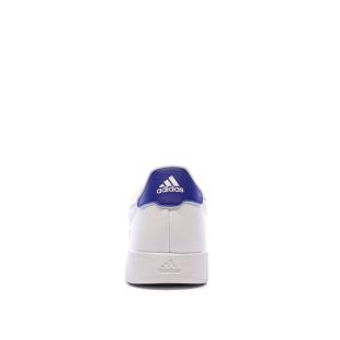 Baskets Blanches Junior Adidas Breaknet 2.0 vue 3