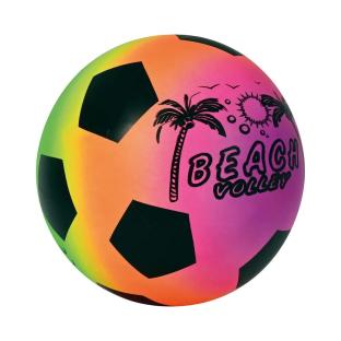 Ballon de Plage Multicolore Arc En Ciel vue 0