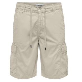 Short Cargo Beige Homme Only & Sons Loc vue 0