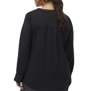 Chemise Noire Femme Vero Moda Fasana vue 0
