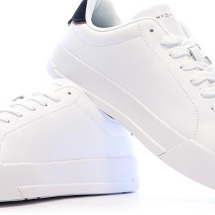 Baskets Blanches Homme Tommy Hilfiger Court vue 7
